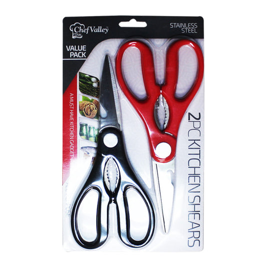 Stainless Steel 2 PC Kitchen Shears Value Pack
