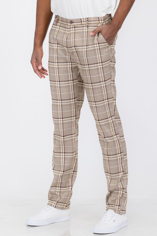 Weiv Plaid Luxe Slims