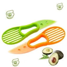 3 in 1 Avocado Slicer, Fruit Cutter and Peeler for Fruit and Vegetables