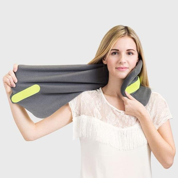 Orthopedic Cervical Travel Pillow for Neck Pain Use For Airplane Car Train