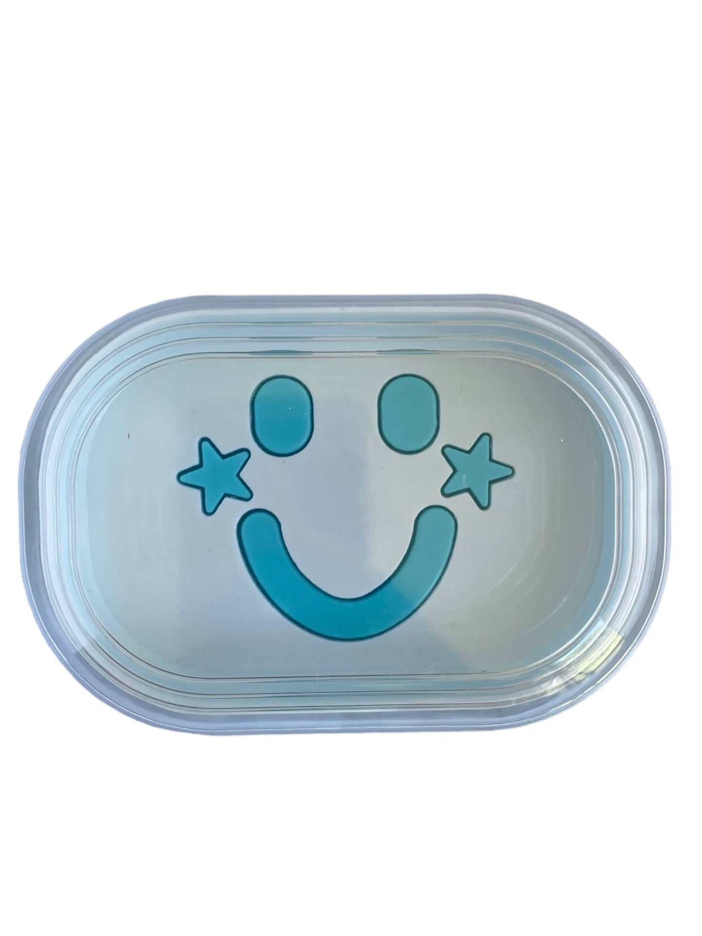 Smiley Face Soap Dish with Starry Delights