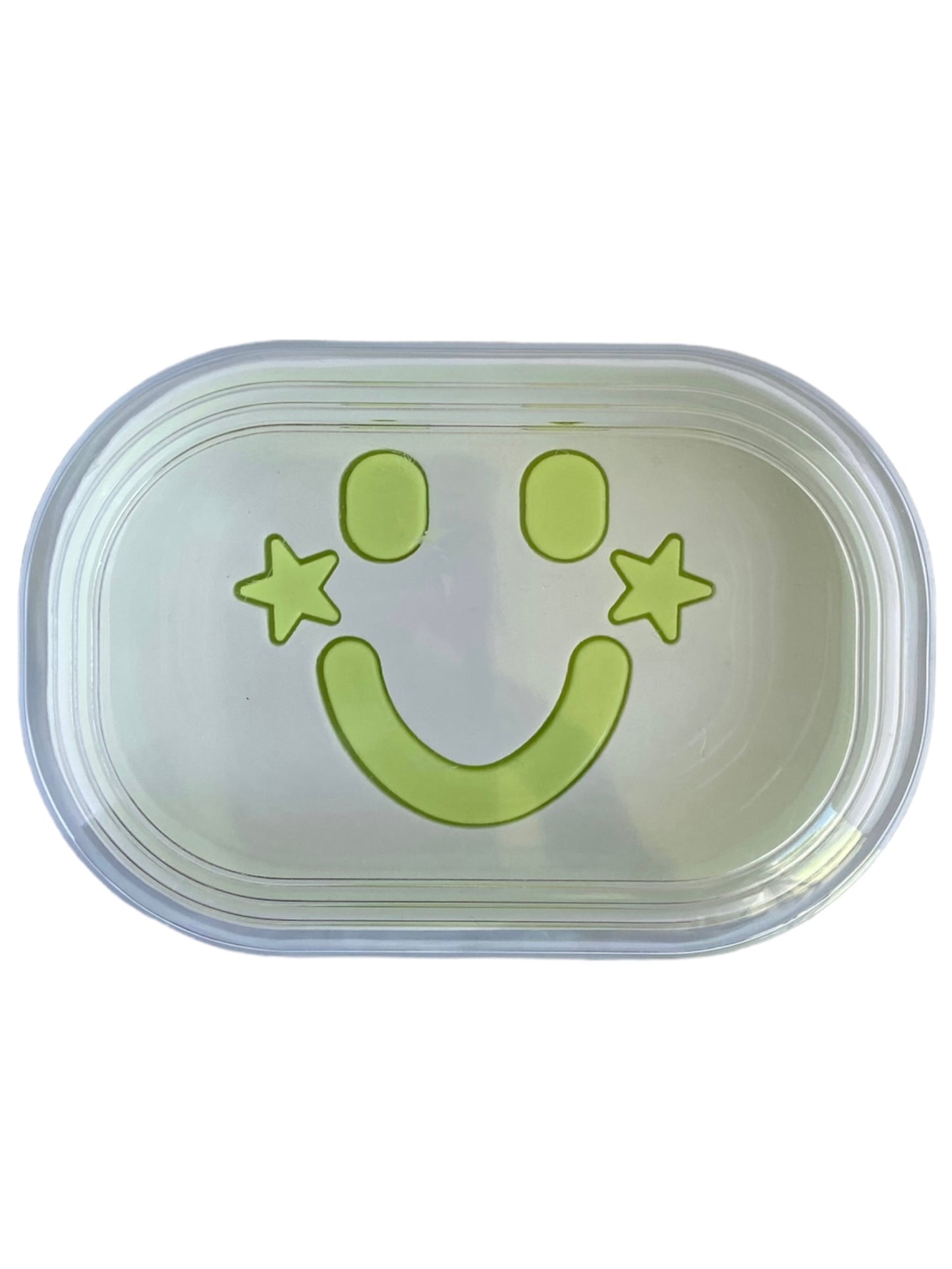 Smiley Face Soap Dish with Starry Delights