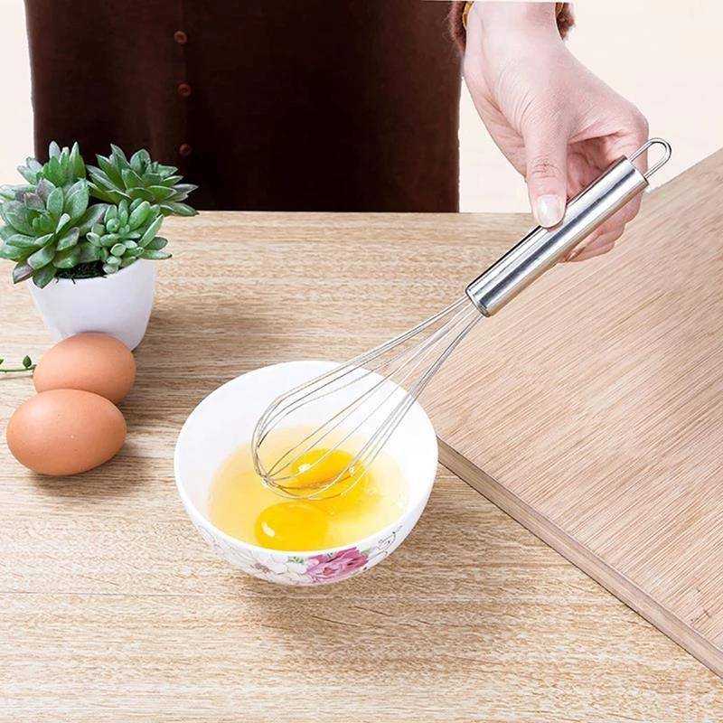 Durable Stainless Steel Whisk for Effortless Cooking and Baking